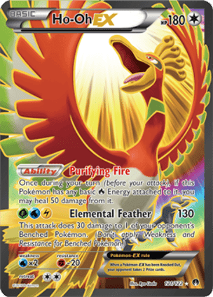 Carta Ho-Oh-EX