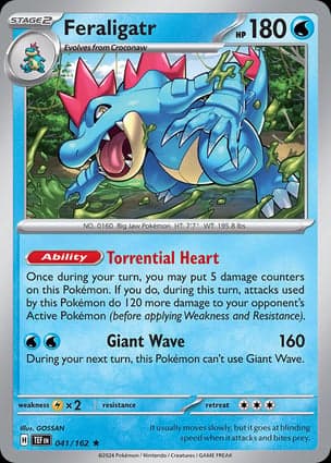 Carta Feraligatr