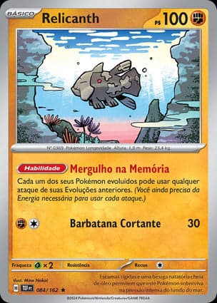 Carta Relicanth