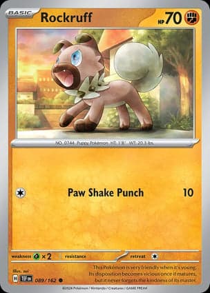 Carta Rockruff