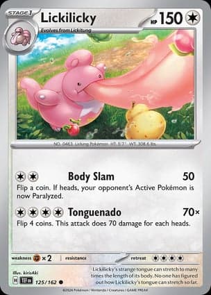 Carta Lickilicky