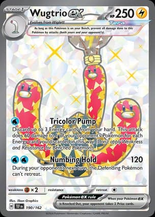 Carta Wugtrio ex