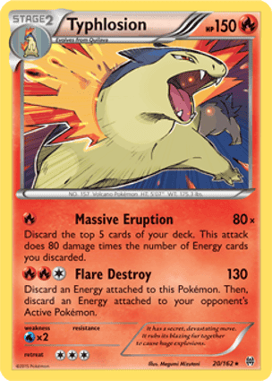 Carta Typhlosion