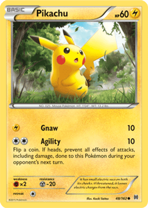 Carta Pikachu