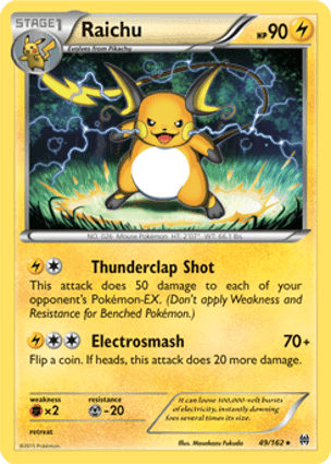 Carta Raichu