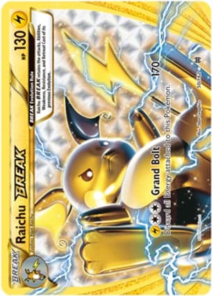 Carta Raichu TURBORaichu BREAK