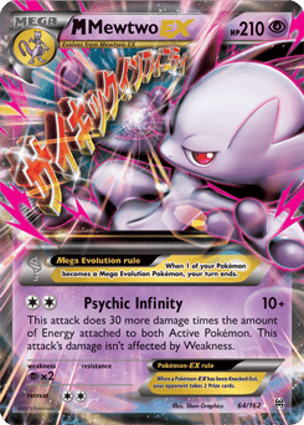 Carta M-Mewtwo-EX