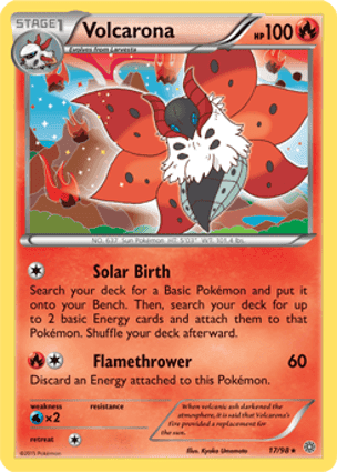 Carta Volcarona