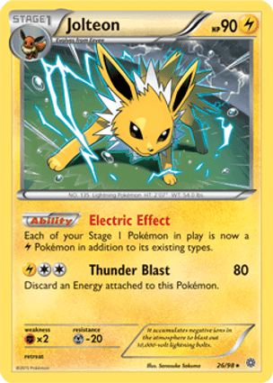 Carta Jolteon