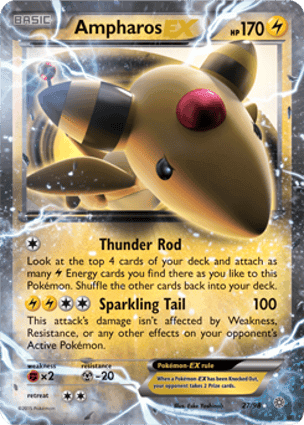 Carta Ampharos-EX