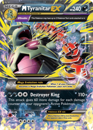 Carta M-Tyranitar-EX