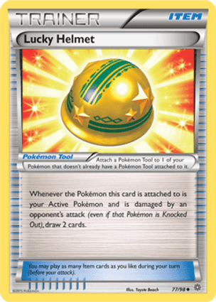 Carta Capacete da Sorte