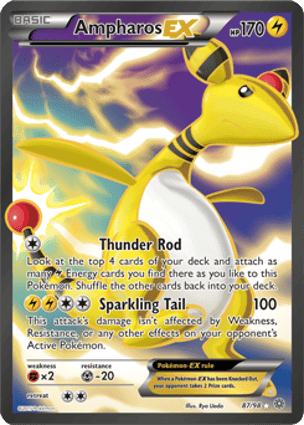 Carta Ampharos-EX