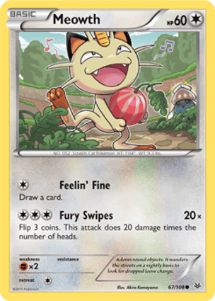 Carta Meowth