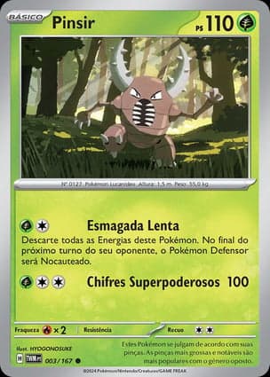 Carta Pinsir