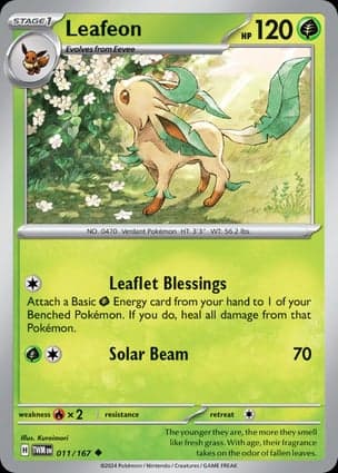 Carta Leafeon