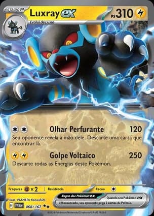 Carta Luxray ex