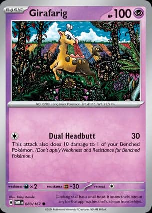 Carta Girafarig