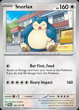 Carta Snorlax