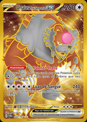 Carta Ursaluna Lua Sangrenta ex
