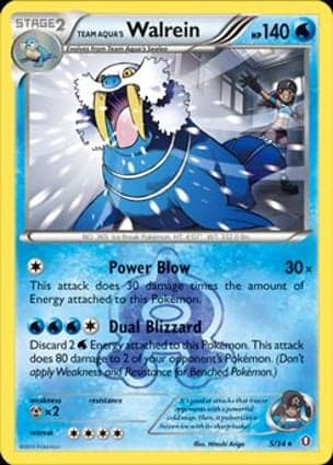 Carta Walrein da Equipe Aqua