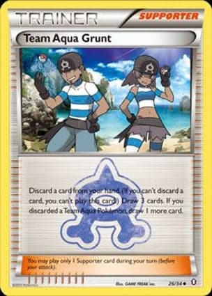 Carta Operário da Equipe Aqua