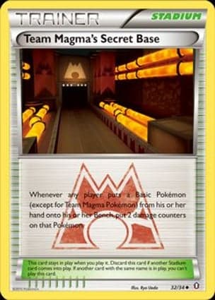 Carta Base Secreta da Equipe Magma