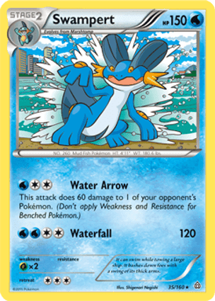 Carta Swampert