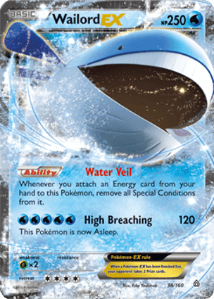 Carta Wailord-EX