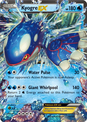 Carta Kyogre-EX