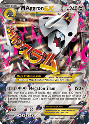 Carta M-Aggron-EX