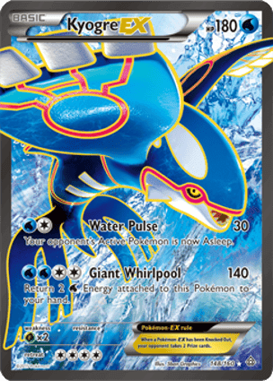 Carta Kyogre-EX