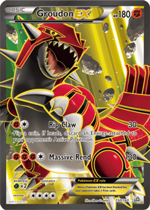 Carta Groudon-EX