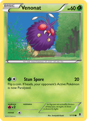 Carta Venonat