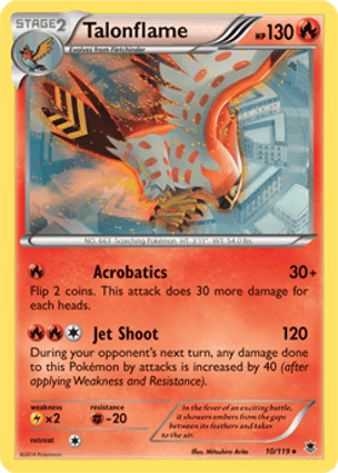 Carta Talonflame
