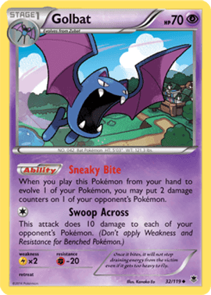 Carta Golbat