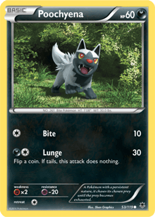 Carta Poochyena