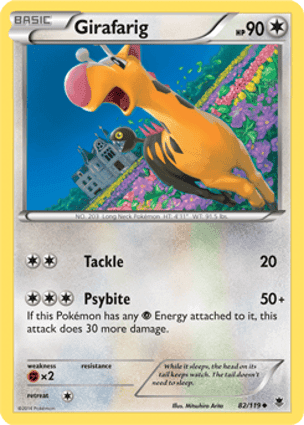 Carta Girafarig