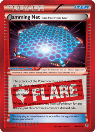 Carta Rede de Interferência – Hiperequipamento da Equipe Flare