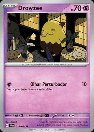 Carta Drowzee