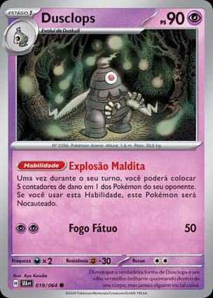 Carta Dusclops