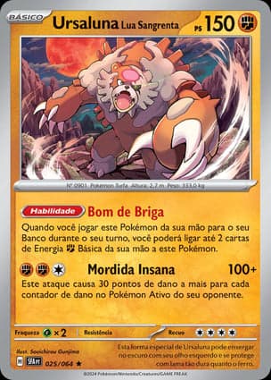 Carta Ursaluna Lua Sangrenta