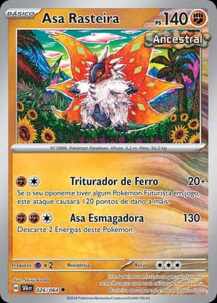 Carta Asa Rasteira