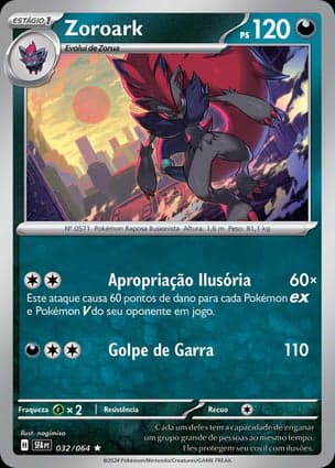 Carta Zoroark
