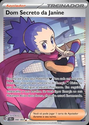 Carta Dom Secreto da Janine Janine's Secret Art