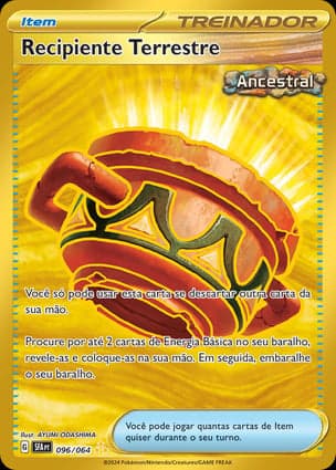 Carta Recipiente Terrestre