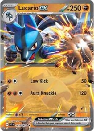 Carta Lucario ex
