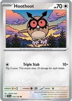 Carta Hoothoot