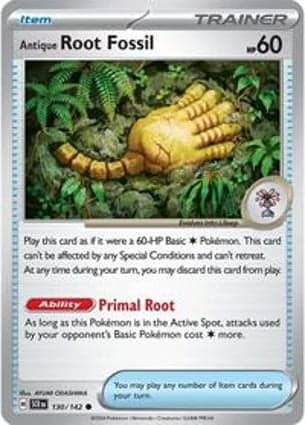 Carta Fóssil Raiz Arcaico