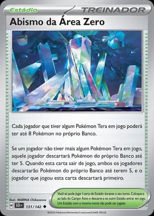 Carta Abismo da Área Zero